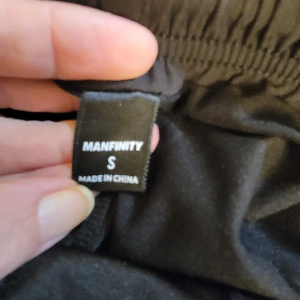 Manfinity Pursue Athletic Shorts Mens S Blue Brown Excellent Activewear Gym